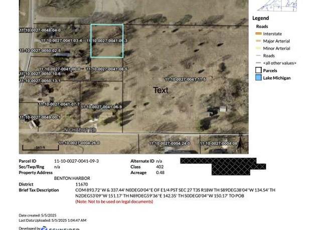 Property at o Riverside Rd Rd, Benton Harbor, MI 49022