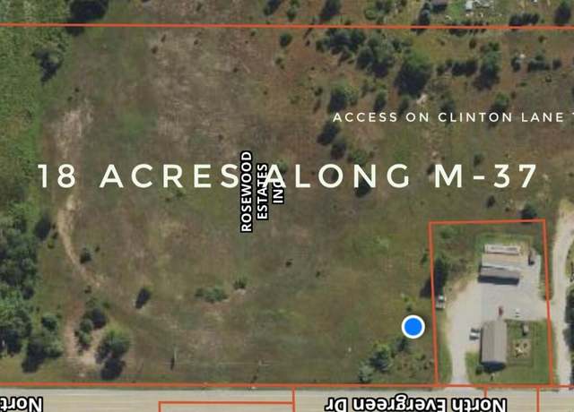 Property at 472 N Evergreen Dr, White Cloud, MI 49349