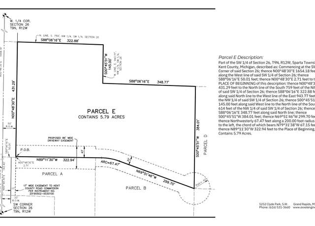 Property at V/l Parcel E Yost Pkwy, Sparta, MI 49345