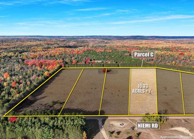 Property at 0 V/l 10.33 Acres Niemi Rd Unit PARCEL C, Kaleva, MI 49645