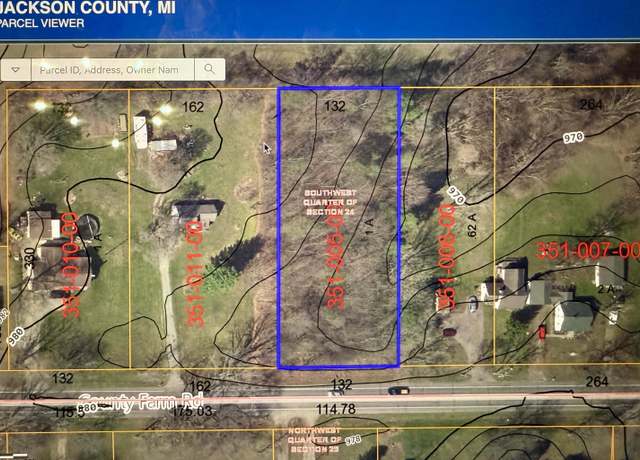 Property at VL County Farm Rd, Jackson, MI 49201