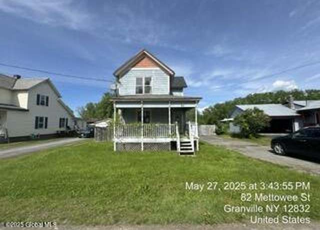 Property at 82 Mettowee St, Granville, NY 12832, 3 beds, 1 bath