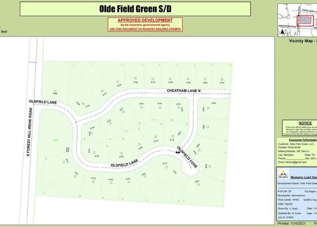Property at 9201 Oldfield Cv, Germantown, TN 38138