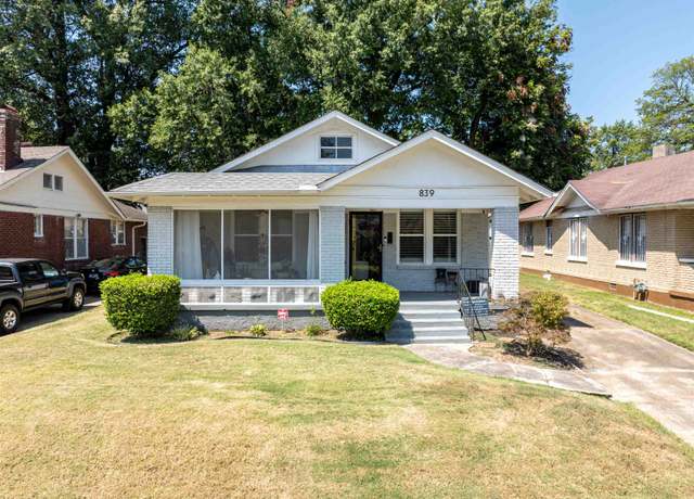 Property at 839 Garland St, Memphis, TN 38107, 3 beds, 1 bath
