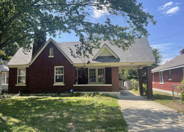 Property at 643 N Willett St, Memphis, TN 38107, 2 beds, 1 bath