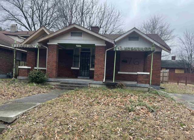Property at 376 S Parkway St, Memphis, TN 38106, 3 beds, 1 bath
