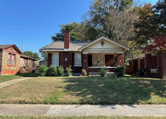 Property at 806 N Mcneil St, Memphis, TN 38107, 2 beds, 1 bath