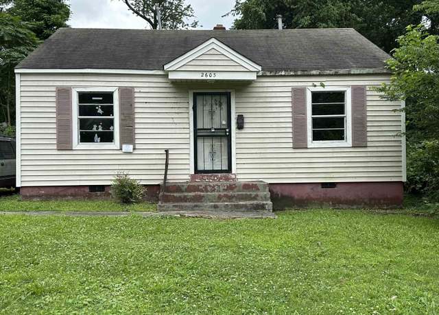 Property at 2603 Snowden Rd, Memphis, TN 38112, 2 beds, 1 bath
