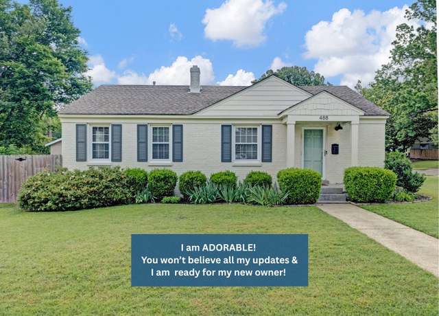 Property at 488 Lytle St, Memphis, TN 38122, 2 beds, 1 bath