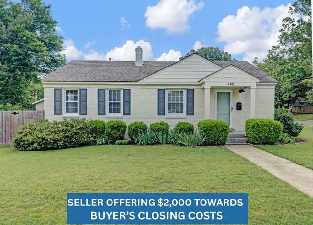 Property at 488 Lytle St, Memphis, TN 38122, 2 beds, 1 bath