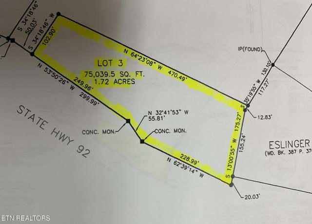 Property at +-1.72 Ac Highway 92, Dandridge, TN 37725