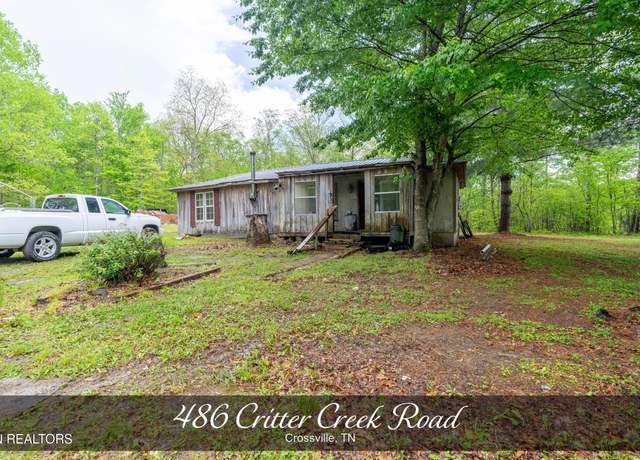 Property at 486 Critter Creek Rd, Crossville, TN 38572, 2 beds, 1 bath