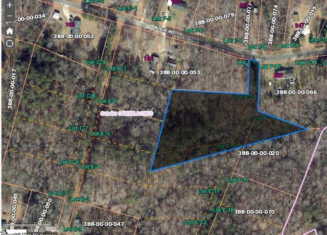 Property at 00B Blair Rd, Laurens, SC 29360-8315