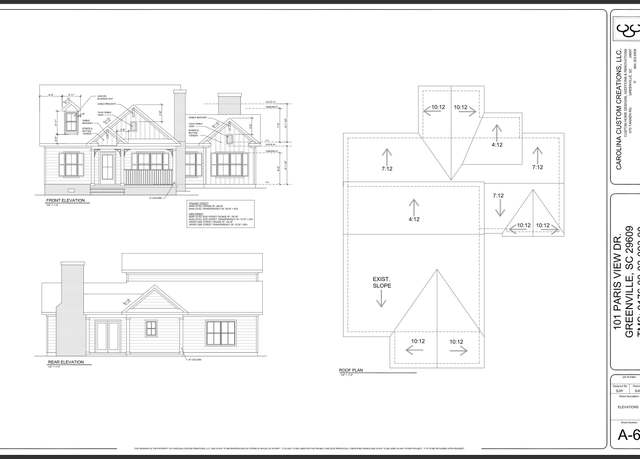 Property at 101 Paris View Dr, Greenville, SC 29609-4628, 3 beds, 2.5 baths