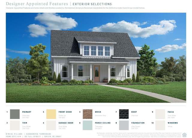 Property at 30 Tull St Lot 474 Cassandra Farmhouse, Greer, SC 29651, 3 beds, 2.5 baths