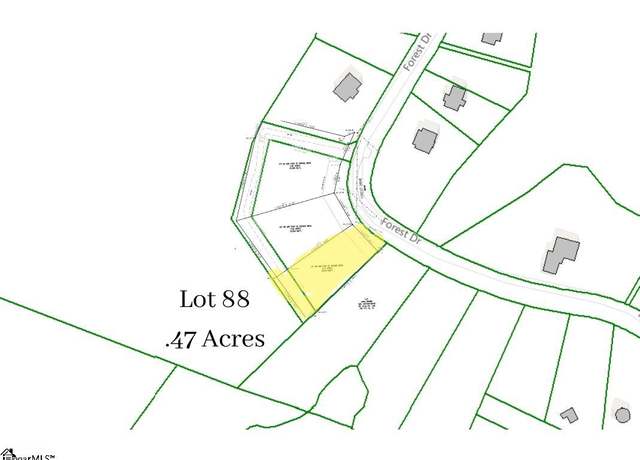 Property at 088 Forest Dr Lot 88, Travelers Rest, SC 29690
