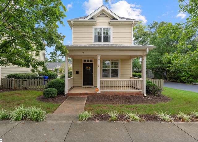 Property at 117 Mallard St, Greenville, SC 29601, 2 beds, 1.5 baths