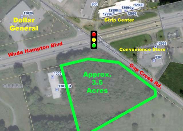 Property at 13001 E Wade Hampton Blvd Unit 000 Gap Creek Rd, Greer, SC 29651