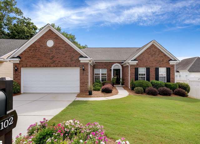 Property at 102 Allendale Abbey Ln, Simpsonville, SC 29681-6568, 3 beds, 2 baths