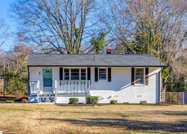 Property at 49 Tuskegee Ave, Greenville, SC 29607, 3 beds, 1 bath