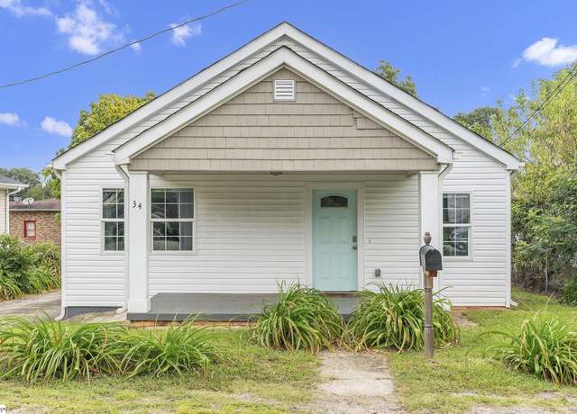 Property at 34 Jamison St, Greenville, SC 29611, 2 beds, 2 baths