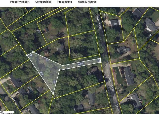 Property at 711 Edwards Mill Rd, Greenville, SC 29687-4831