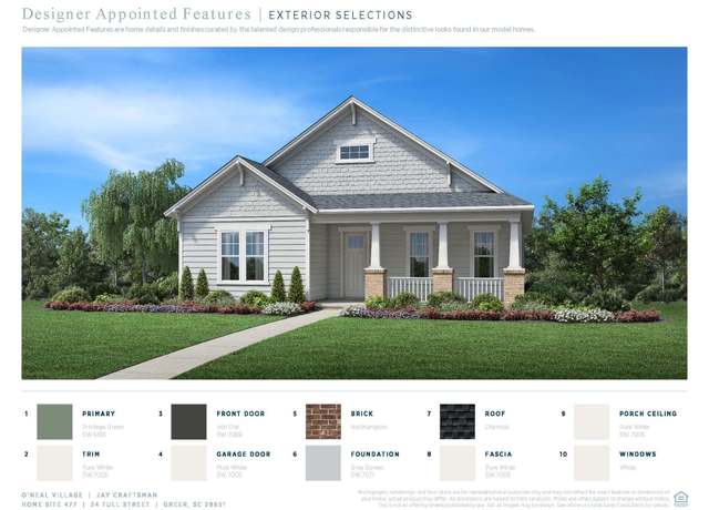 Property at 24 Tull St Lot 477 Jay Craftsman, Greer, SC 29651, 3 beds, 2 baths