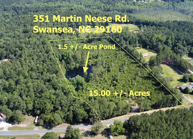 Property at 351 Martin Neese Rd, Swansea, SC 29160
