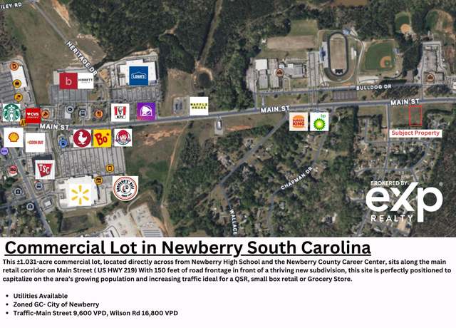 Property at 0 Main St/hwy 219, Newberry, SC 29108