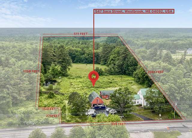 Property at 547 Saco Street St, Westbrook, ME 04092, 4 beds, 2 baths