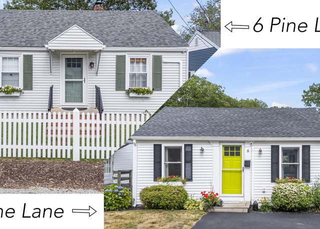 Property at 6 & 8 Pine Ln, Old Orchard Beach, ME 04064, 4 beds, 2 baths