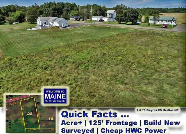 Property at Lot 23 Smyrna St, Houlton, ME 04730