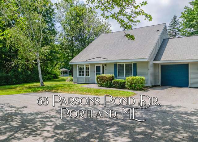 Property at 63 Parsons Pond Dr #63, Portland, ME 04103, 4 beds, 3 baths