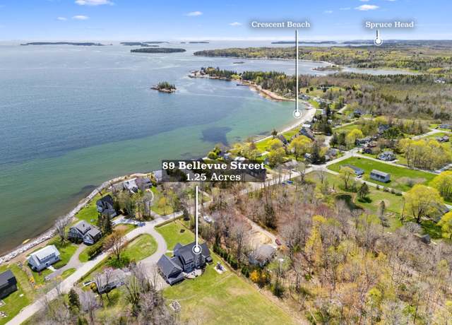 Property at 89 Bellevue St, Owls Head, ME 04854, 4 beds, 3.5 baths