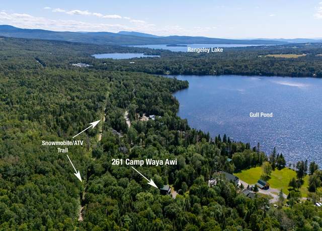 Property at 193+261 Camp Waya Awi Rd, Dallas Plt, ME 04970, 4 beds, 3 baths