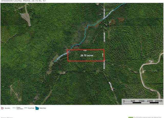 Property at Upper Lot 7-2 Brown Rd, Oakfield, ME 04763