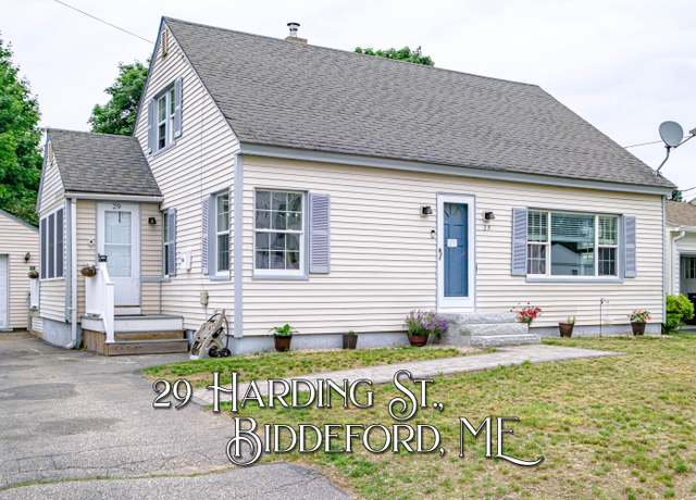 Property at 29 Harding St, Biddeford, ME 04005, 3 beds, 1.5 baths