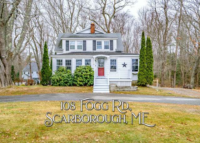 Property at 108 Fogg Rd, Scarborough, ME 04074, 6 beds, 3 baths