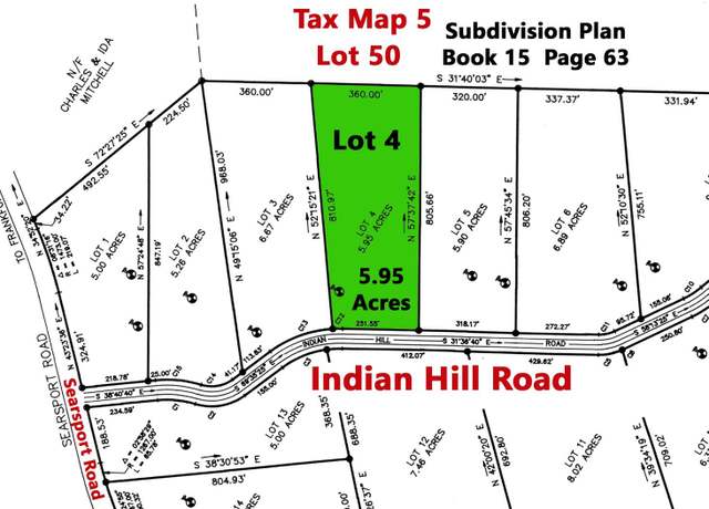 Property at Lot# 50 Indian Hill Ln, Frankfort, ME 04438