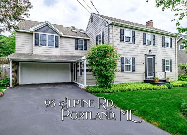 Property at 93 Alpine Rd, Portland, ME 04103, 4 beds, 2.5 baths