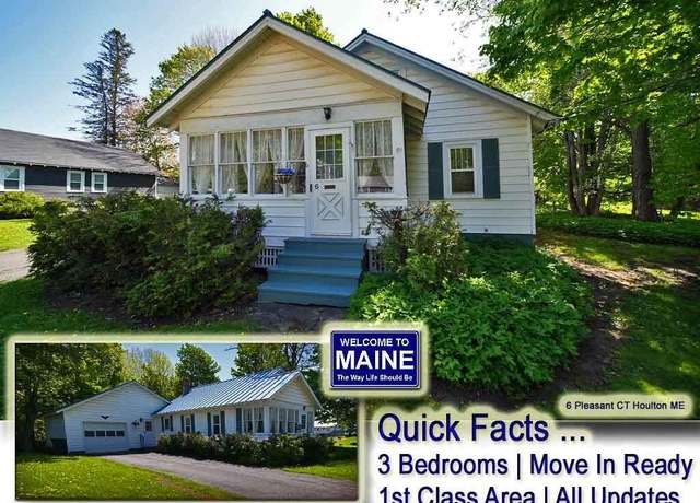 Property at 6 Pleasant Ct, Houlton, ME 04730, 3 beds, 1 bath