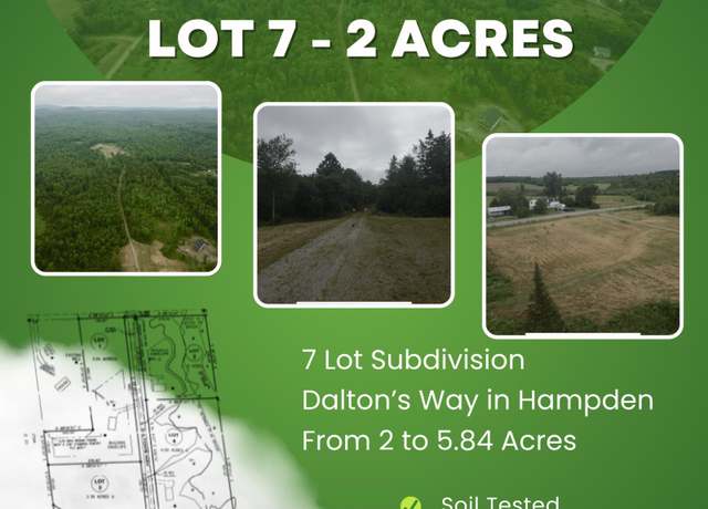 Property at Lot 7 Dalton's Way, Hampden, ME 04444