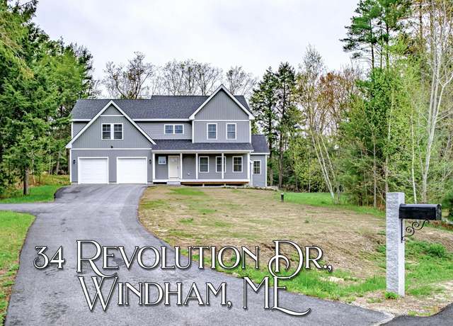 Property at 34 Revolution Dr, Windham, ME 04062, 3 beds, 2.5 baths