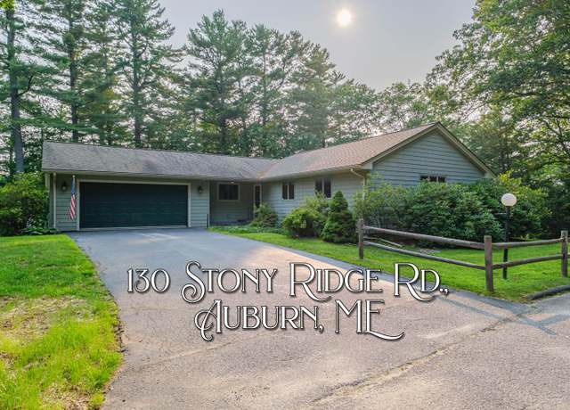 Property at 130 Stony Ridge Rd, Auburn, ME 04210, 3 beds, 2.5 baths
