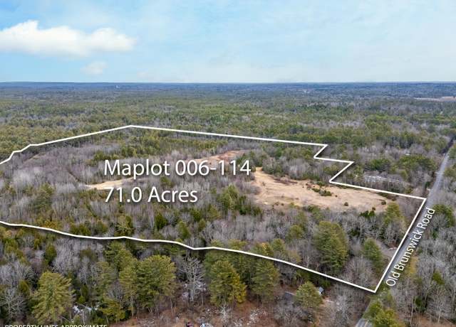 Property at 006-114 Old Brunswick Rd, Durham, ME 04222