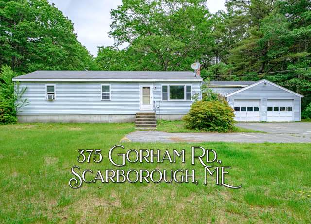 Property at 375 Gorham Rd, Scarborough, ME 04074, 3 beds, 1.5 baths
