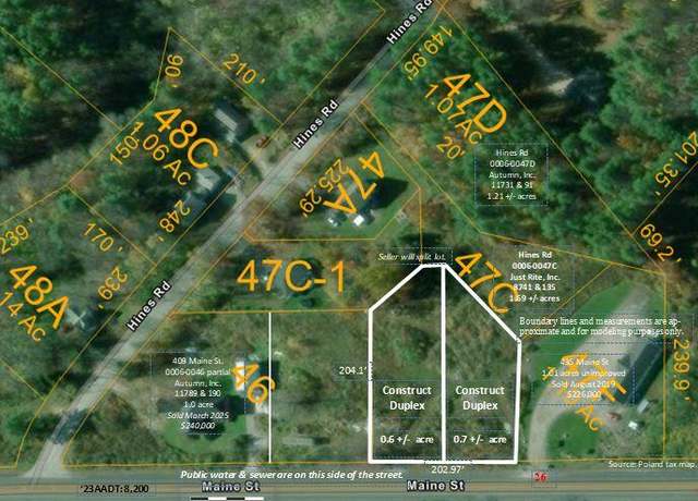 Property at Lot 47C Maine St, Poland, ME 04230