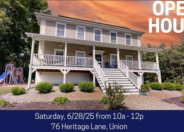 Property at 76 Heritage Ln, Union, ME 04862, 4 beds, 2.5 baths