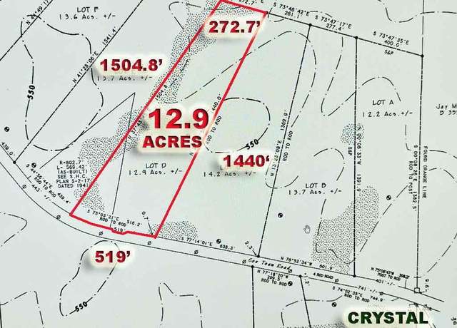 Property at Lot D Cow Team Rd, Crystal, ME 04747