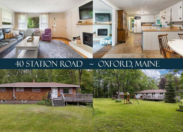 Property at 40 Station Rd, Oxford, ME 04270, 3 beds, 1 bath